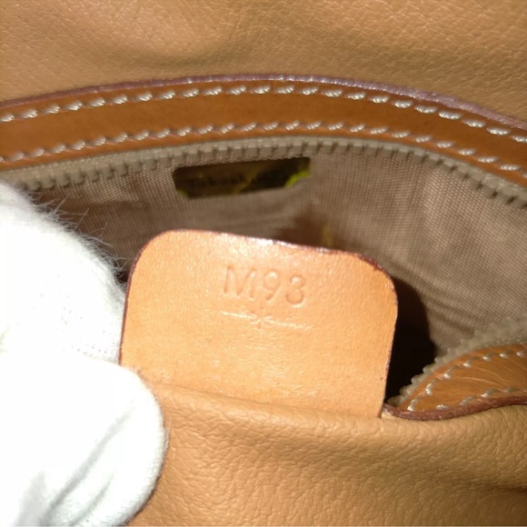 Authentic Celine Vintage Handbag Alma Monogram PVC Preowned - Picture 12 of 14